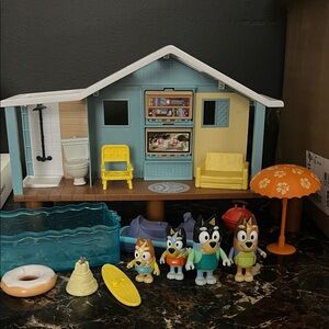 Bluey Beach House Playset